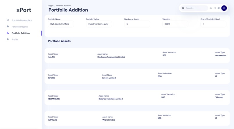 xPort – screenshot 1