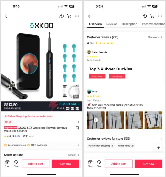 TikBlog – screenshot 1