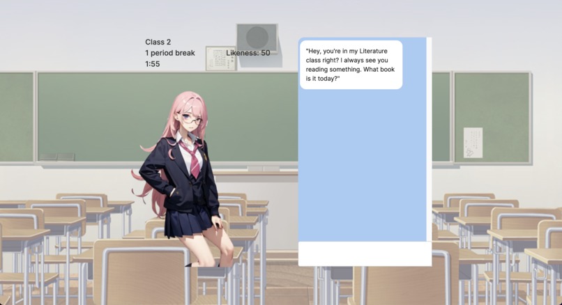 Onchain Visual Novel – screenshot 1
