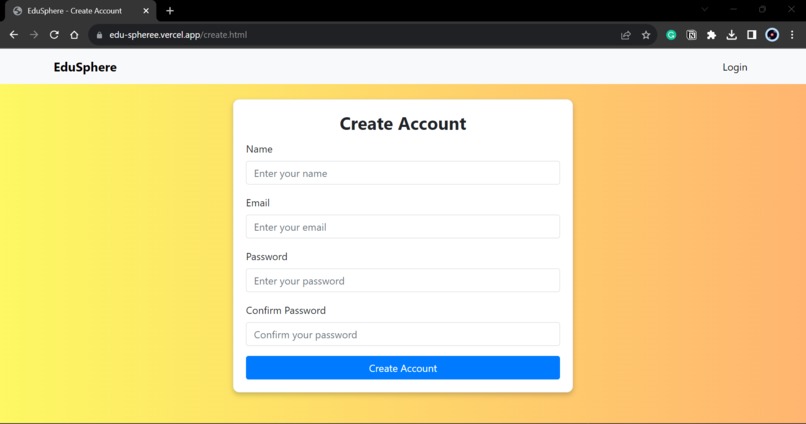 EduSphere – screenshot 2