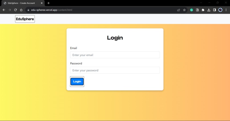 EduSphere – screenshot 3