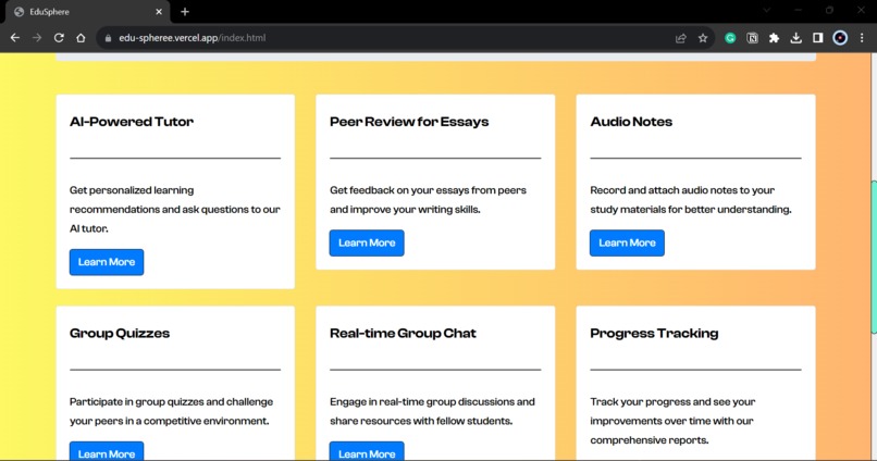 EduSphere – screenshot 4