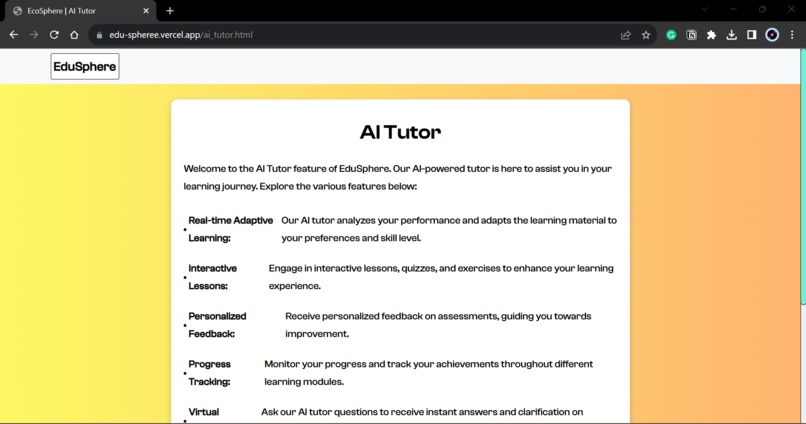 EduSphere – screenshot 5