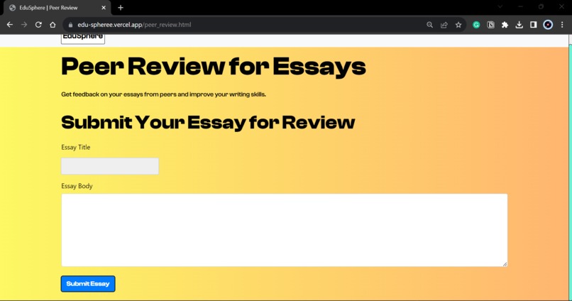 EduSphere – screenshot 7