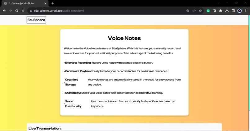 EduSphere – screenshot 8