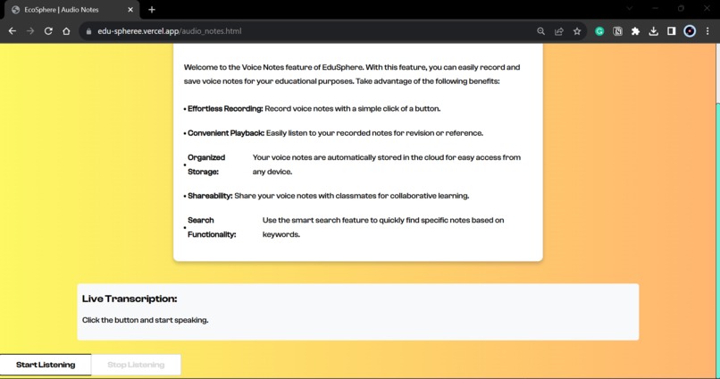 EduSphere – screenshot 9