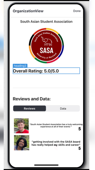 ClubHub – screenshot 2