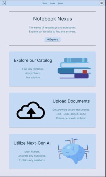 NoteBook Nexus – screenshot 1