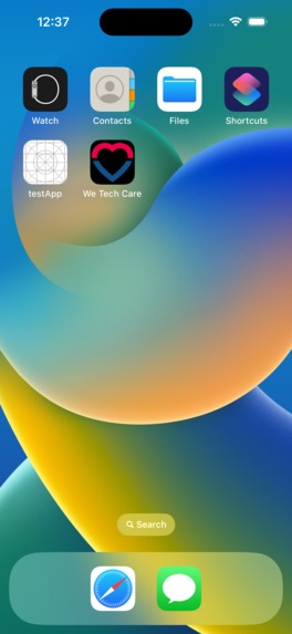 We Tech Care- an iOS App – screenshot 5