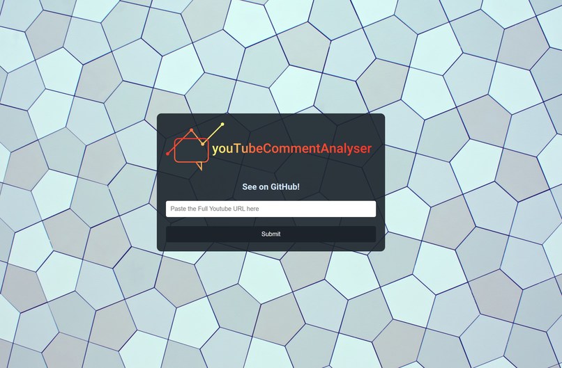 YouTube Comment Analyser – screenshot 1