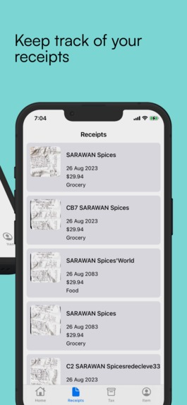 Receipt Rover – screenshot 4