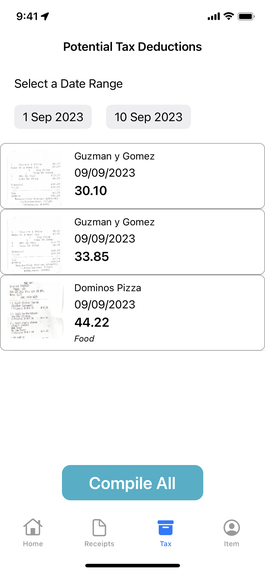 Receipt Rover – screenshot 5