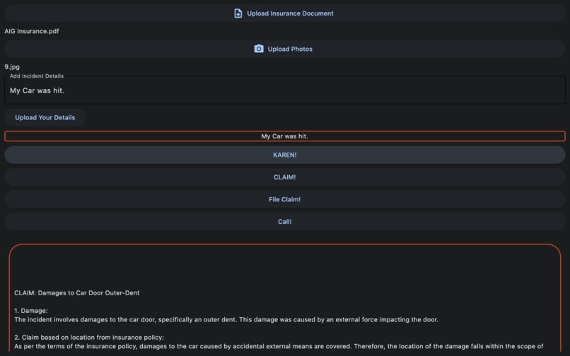 InsuClaimAI – screenshot 1