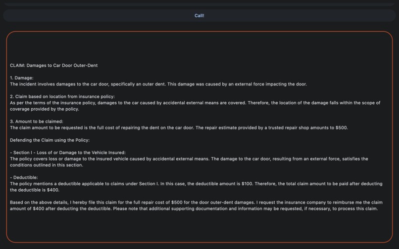 InsuClaimAI – screenshot 2