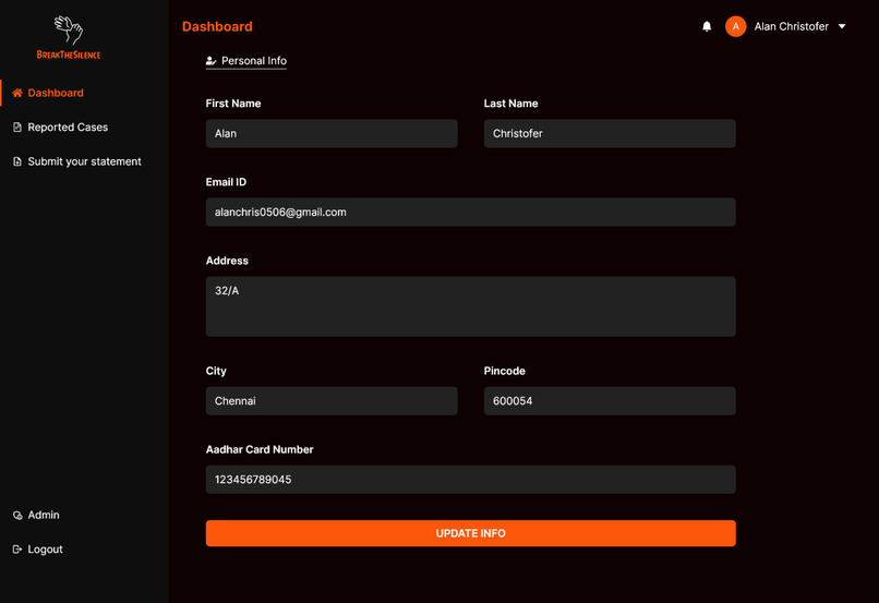 BreakTheSilence  – screenshot 1