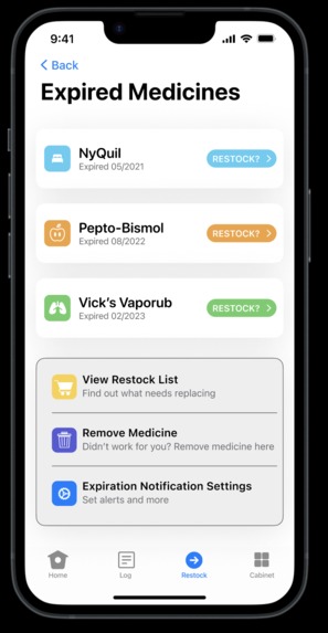 MyMedicineCabinet – screenshot 4