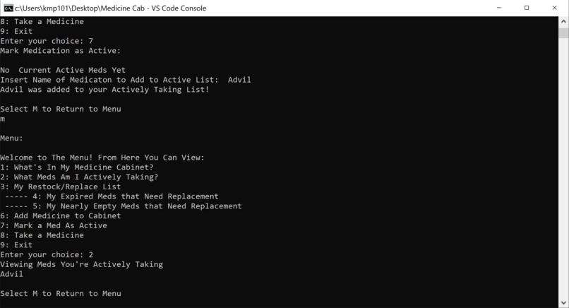MyMedicineCabinet – screenshot 12