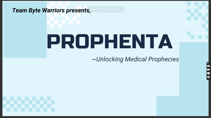 PROPHENTA – screenshot 1