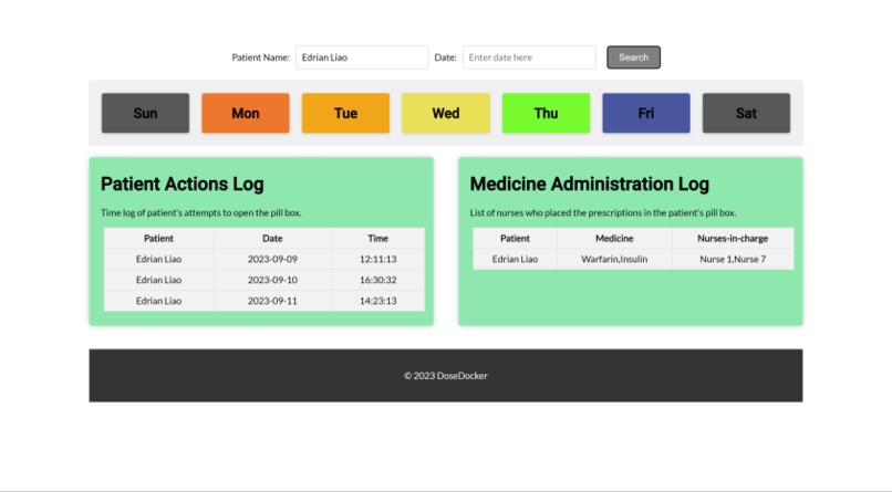 DoseDocker – screenshot 2