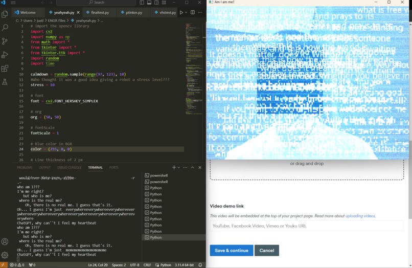 A Completely Normal Chatbot – screenshot 2