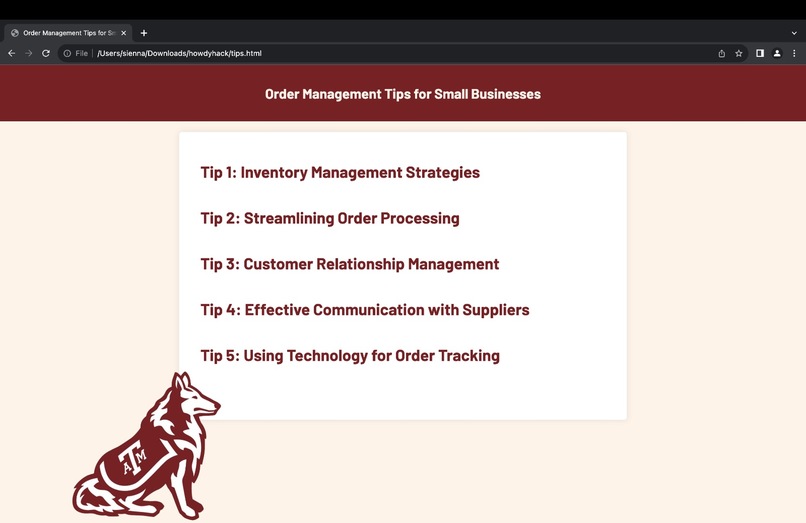 Howdy Manage – screenshot 5