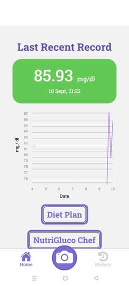 Visionary Glucometer – screenshot 2