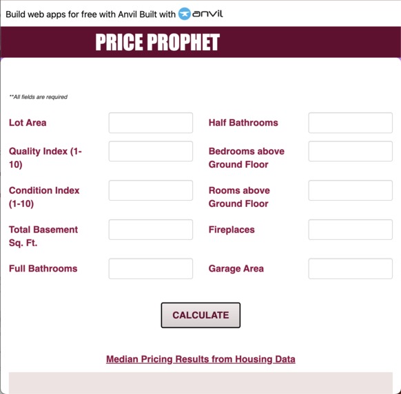 Price Prophet – screenshot 1