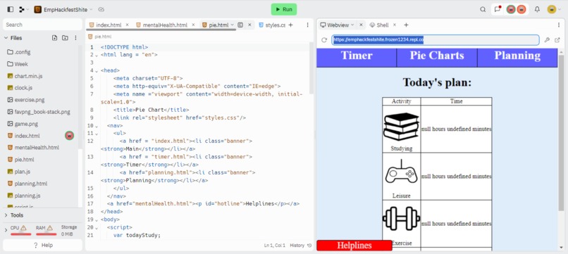 Mental Help Schedule  – screenshot 1