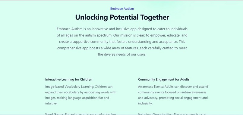 Embrace Autism – screenshot 2