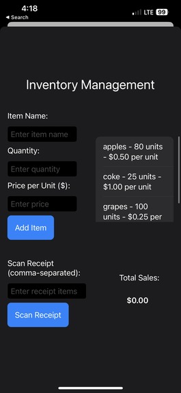Inventory Insights App – screenshot 2