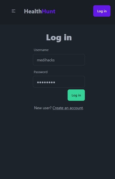 HealthHunt – screenshot 1