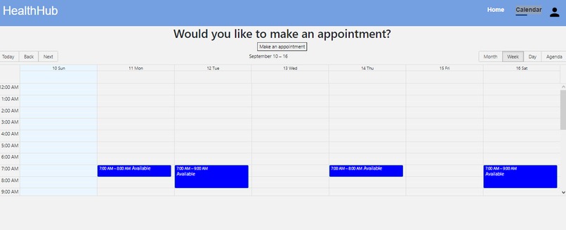 HealHub – screenshot 2