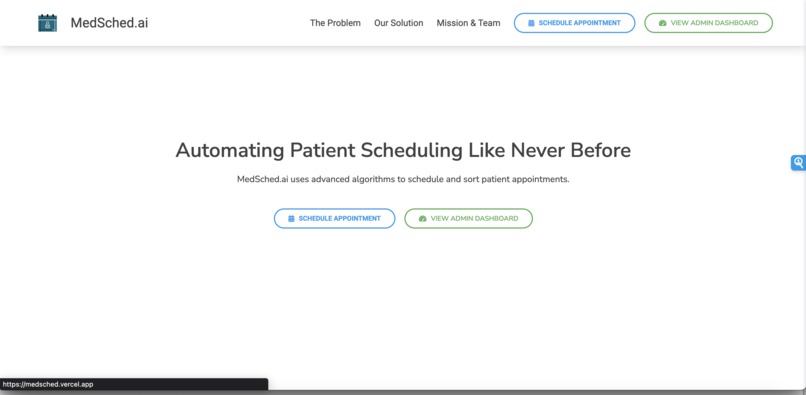 MedSched – screenshot 1