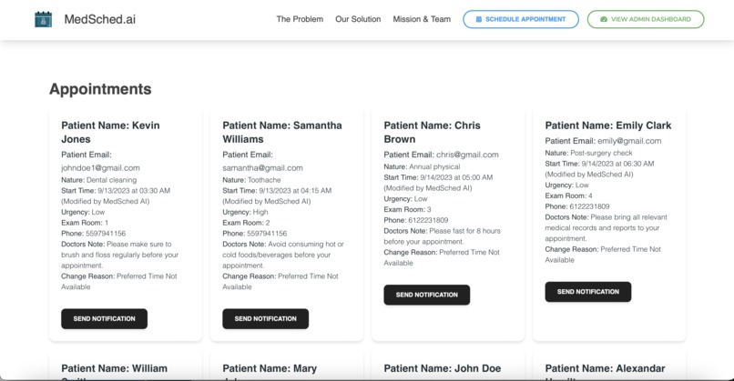MedSched – screenshot 3