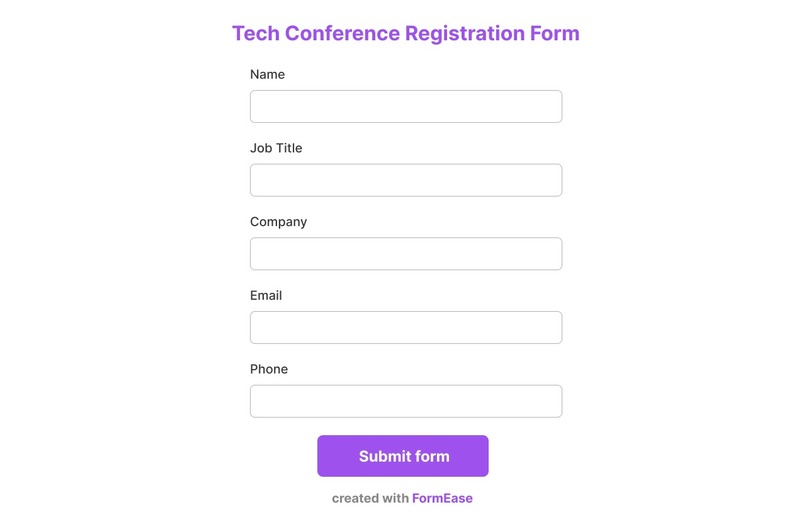 FormEase – screenshot 2