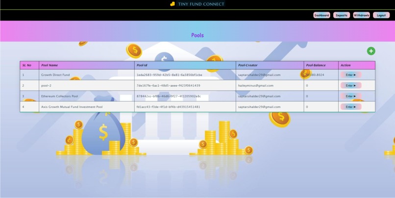Tiny Fund Connect - P2P Microinvesting Platform – screenshot 1