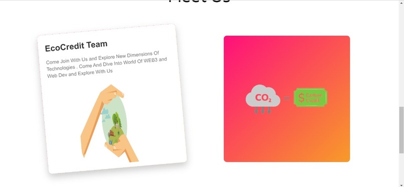 EcoCredit:Blockchain and AI-enabled Carbon Credit Management – screenshot 3