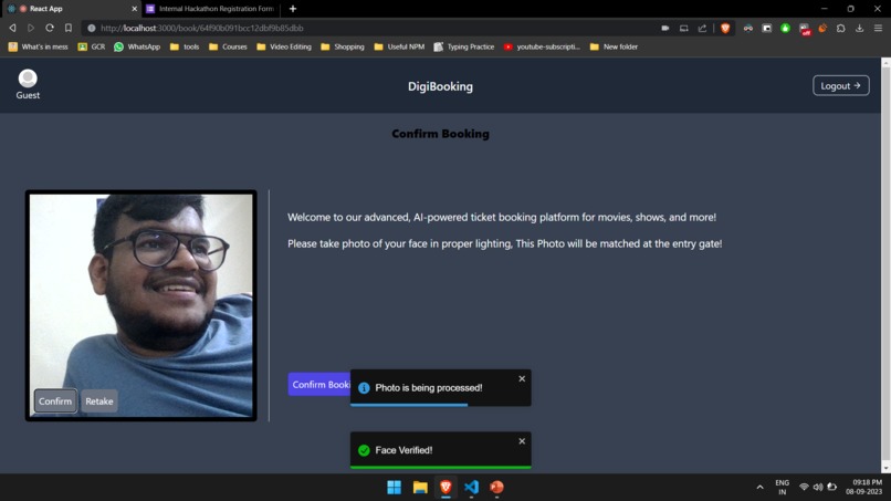 Digi Booking – screenshot 1