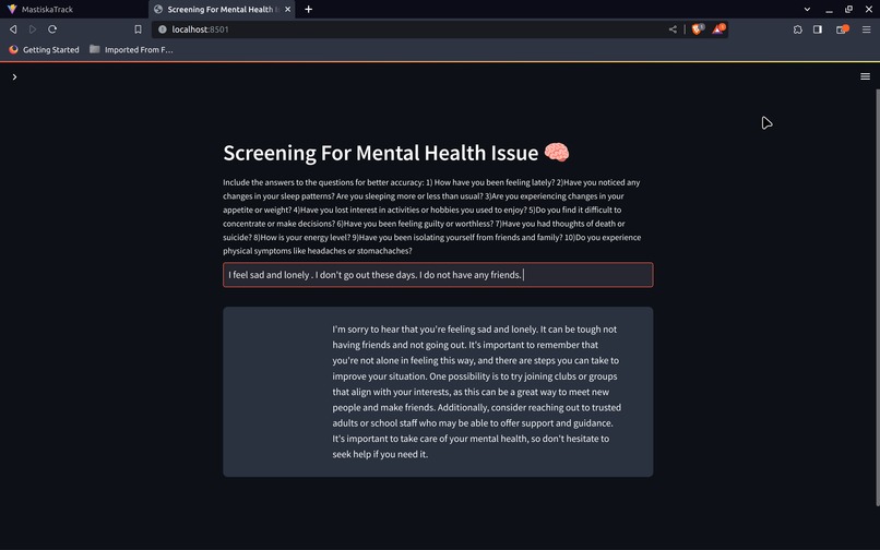 MoodMatrix – screenshot 2