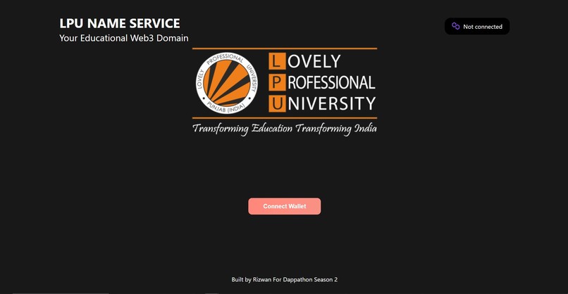 LPU NAME SERVICE – screenshot 1