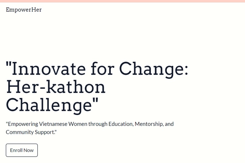EmpowerHer – screenshot 1