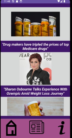 Diabetes Informational App – screenshot 1