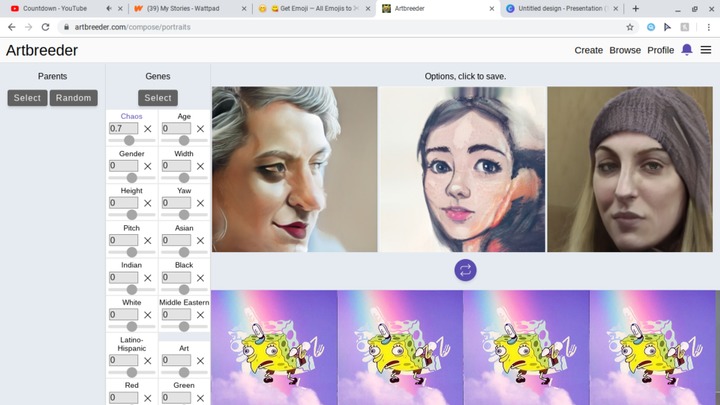 Artbreeder - AI-Powered Artistic Collaboration – screenshot 2