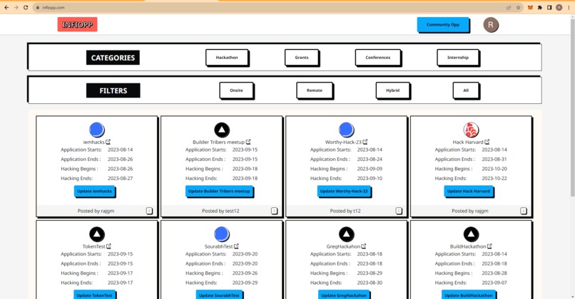 InfiOpps – screenshot 1