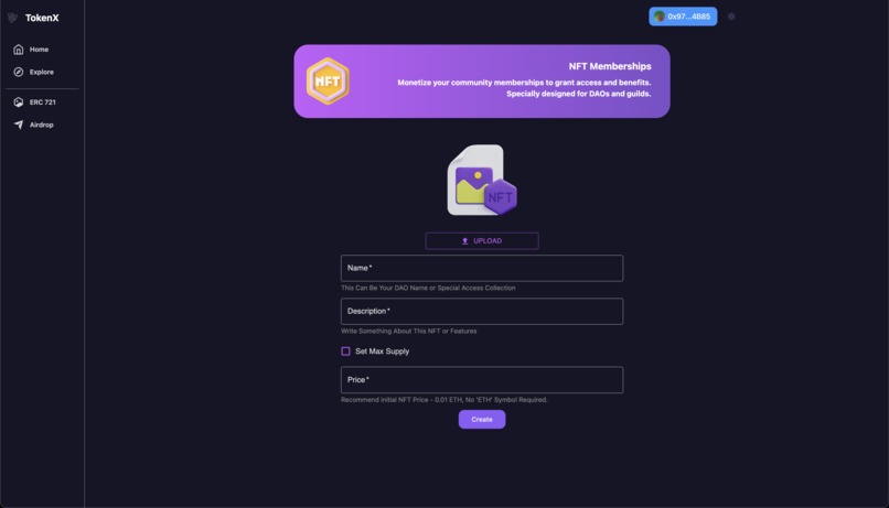 TokenX – screenshot 3