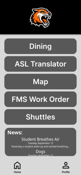 RIT Mobile Redesign – screenshot 2