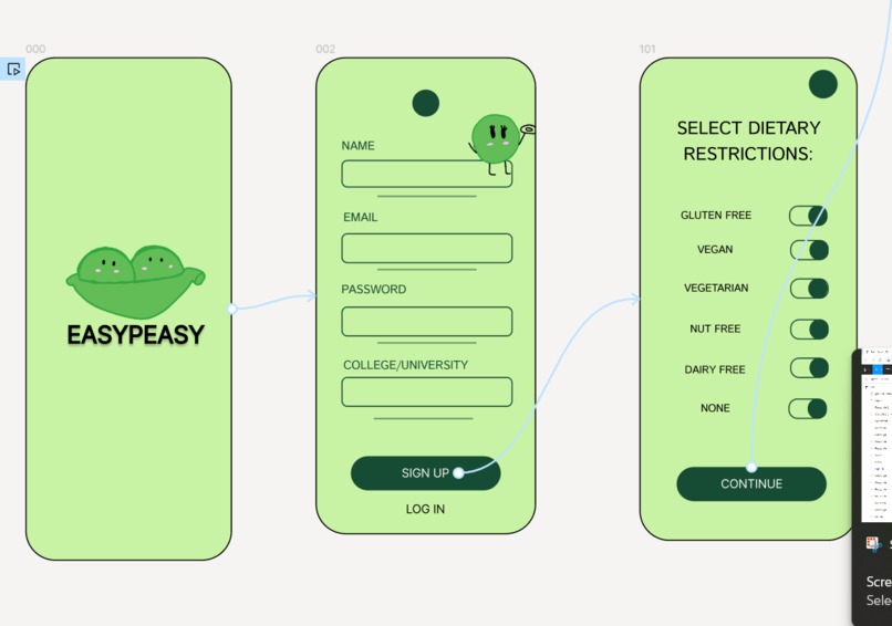 Easypeasy – screenshot 1