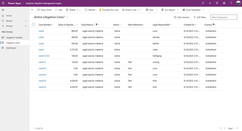Implenia Litigation Mgmt. HackZurich - Team JusticeCrafters – screenshot 5