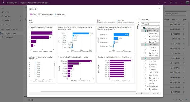 Implenia Litigation Mgmt. HackZurich - Team JusticeCrafters – screenshot 6