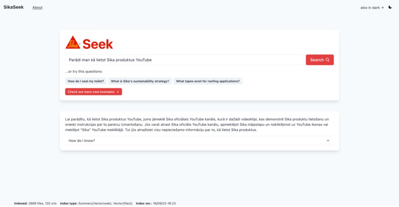 SikaSeek – screenshot 2